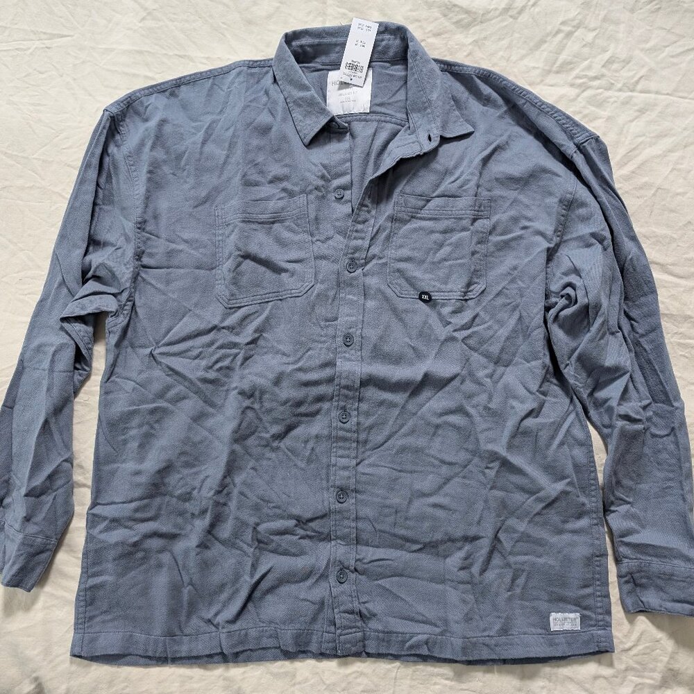 Hollister Relaxed Flannel Button Up XXL